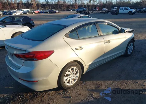2018 Hyundai Elantra Se z USA, uszkodzony, nr VIN 5NPD74LFXJH259507